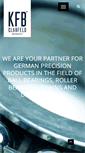 Mobile Screenshot of kfb-germany.com